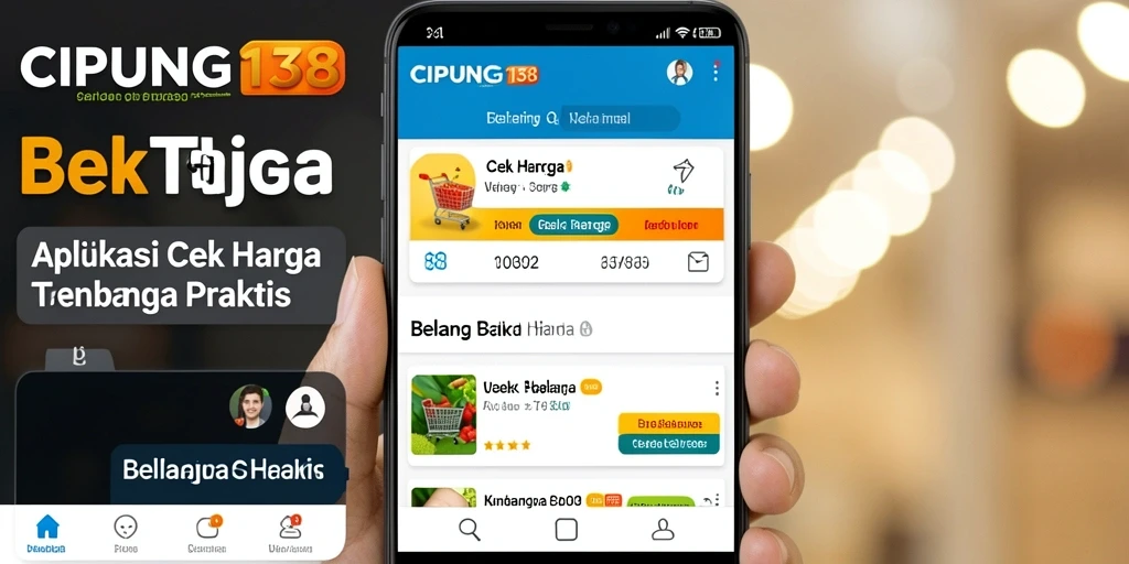 Screenshot antarmuka CIPUNG138 menampilkan fitur Cek Harga dengan jelas.