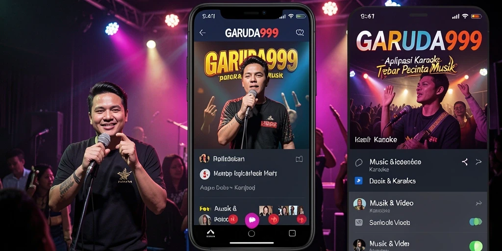 Tampilan antarmuka GARUDA999 yang user-friendly untuk karaoke.